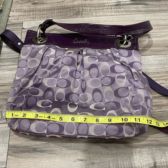 Purple Coach Crossbody - Picture 7 of 9